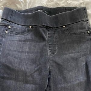 Liverpool denim pull on jeans sz26